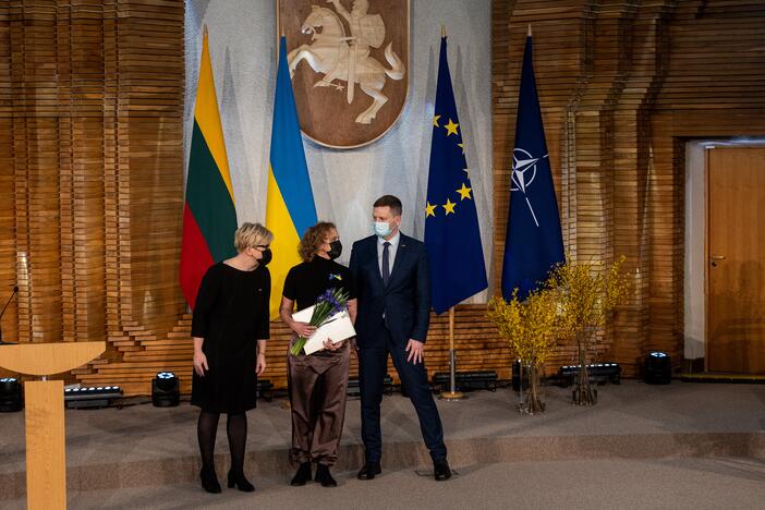 Kultūros ir meno premijų įteikimo ceremonija