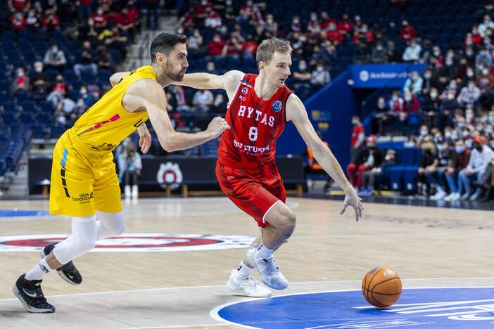 FIBA Čempionų lyga: „Rytas“ – „Lenovo“ 64:83