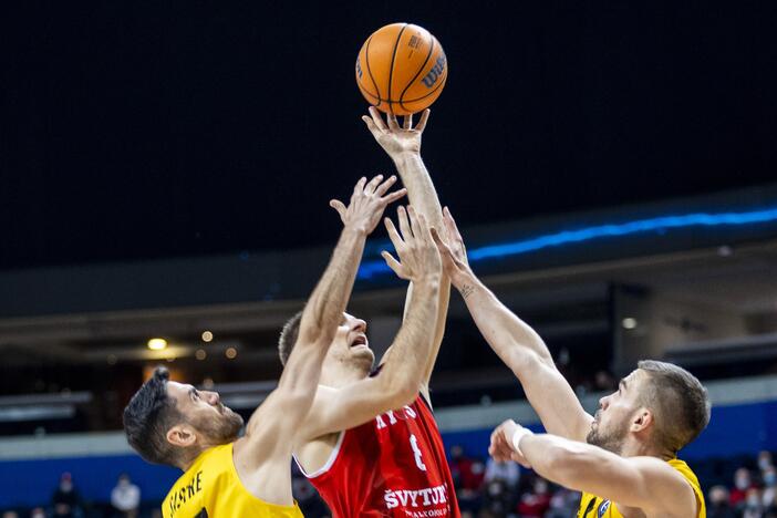 FIBA Čempionų lyga: „Rytas“ – „Lenovo“ 64:83