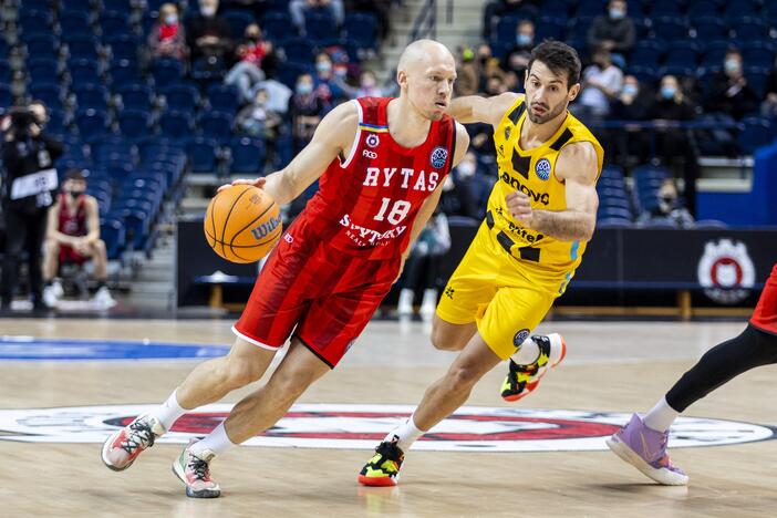 FIBA Čempionų lyga: „Rytas“ – „Lenovo“ 64:83