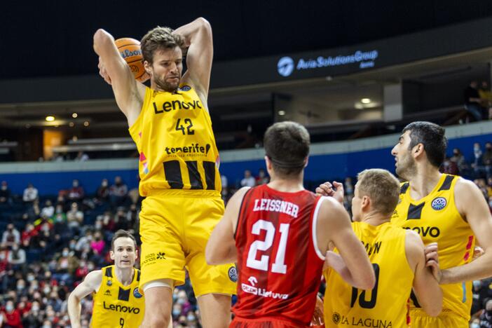 FIBA Čempionų lyga: „Rytas“ – „Lenovo“ 64:83