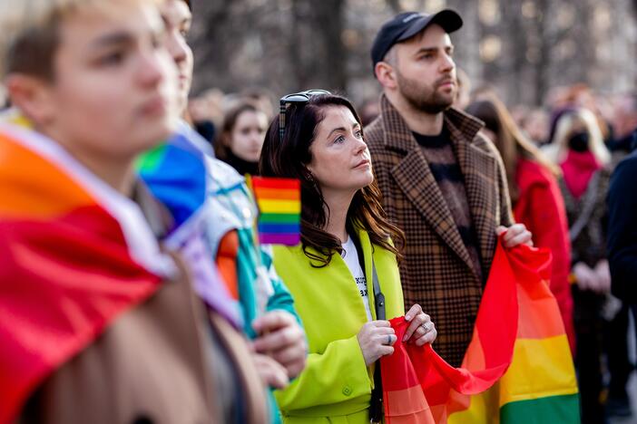 Mitingas „Už partnerystę ir lygybę visiems Lietuvoje!“