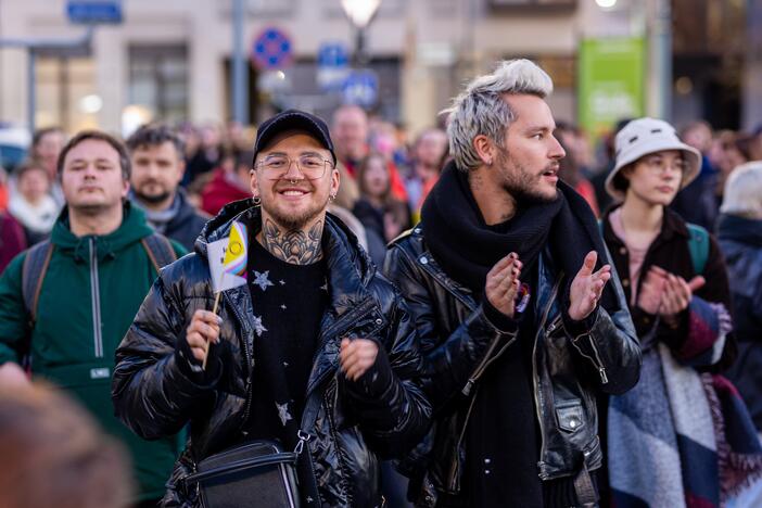 Mitingas „Už partnerystę ir lygybę visiems Lietuvoje!“