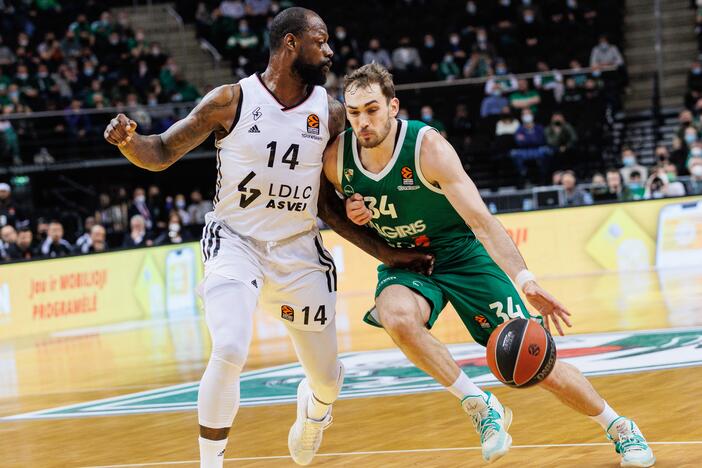 Eurolyga: Kauno „Žalgiris“ – Vilerbano ASVEL