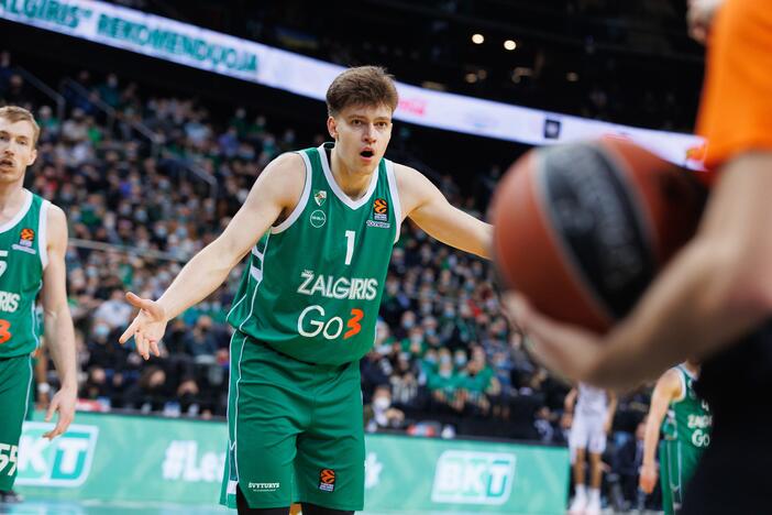 Eurolyga: Kauno „Žalgiris“ – Vilerbano ASVEL