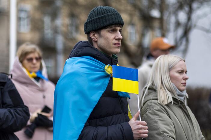 Protestas prie Vokietijos ambasados Vilniuje