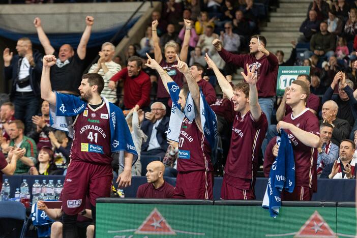 LKL pusfinalis: Panevėžio „Lietkabelis“ – Kauno „Žalgiris“ 79:55