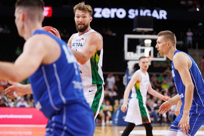 Kontrolinės krepšinio rungtynės: Lietuva – Suomija 76:61