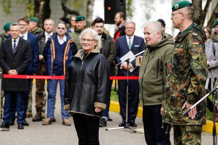 Lietuvai priskirtos Vokietijos brigados štabo inauguracija