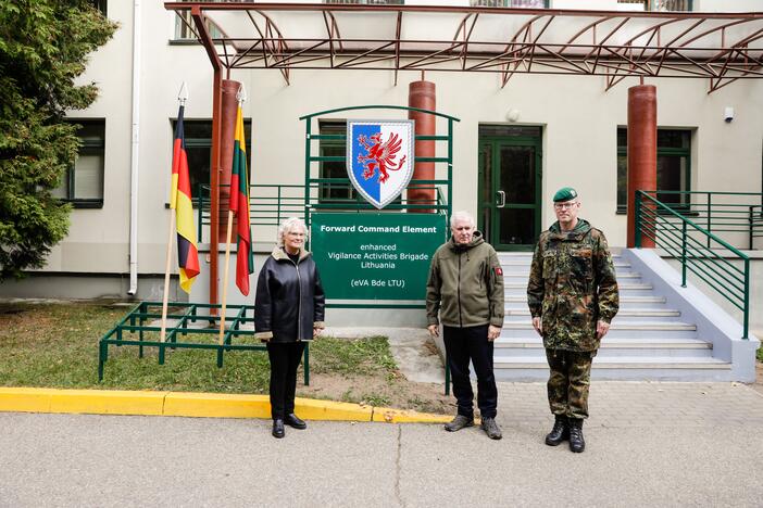 Lietuvai priskirtos Vokietijos brigados štabo inauguracija