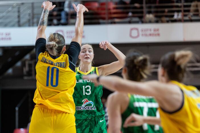 Europos moterų krepšinio čempionato atranka: Lietuva – Ukraina 81:62