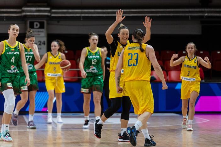 Europos moterų krepšinio čempionato atranka: Lietuva – Ukraina 81:62