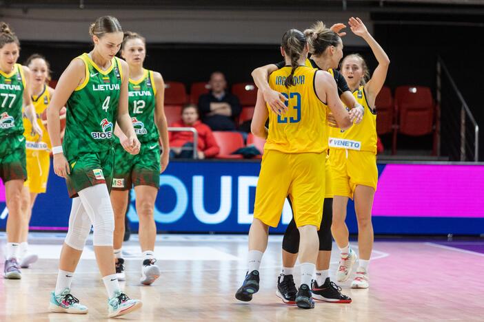 Europos moterų krepšinio čempionato atranka: Lietuva – Ukraina 81:62