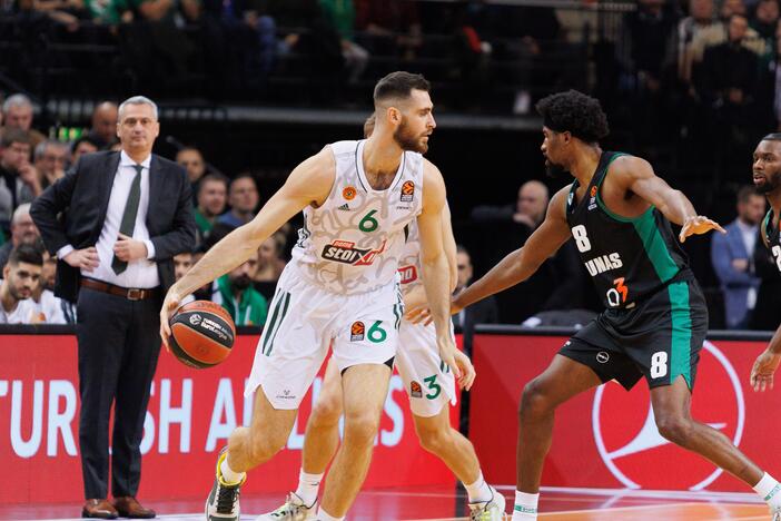 Eurolyga: Kauno „Žalgiris“ – Atėnų „Panathinaikos“ 67:81