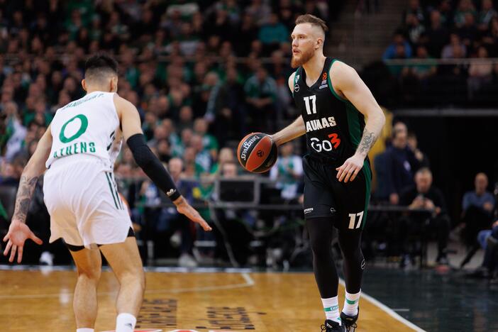 Eurolyga: Kauno „Žalgiris“ – Atėnų „Panathinaikos“ 67:81