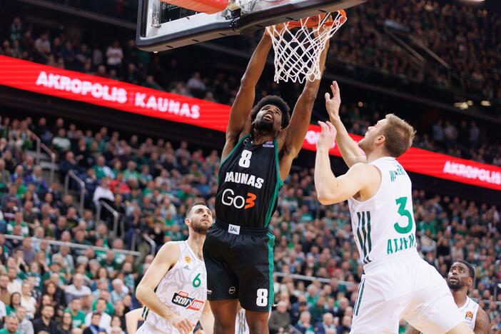 Eurolyga: Kauno „Žalgiris“ – Atėnų „Panathinaikos“ 67:81