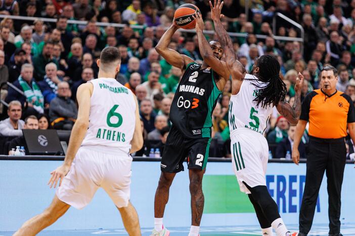 Eurolyga: Kauno „Žalgiris“ – Atėnų „Panathinaikos“ 67:81