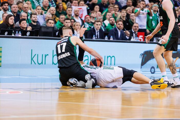 Eurolyga: Kauno „Žalgiris“ – Atėnų „Panathinaikos“ 67:81