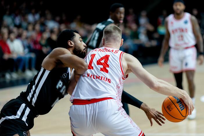 FIBA Čempionų lyga: Vilniaus „Rytas“ – Salonikų PAOK 85:62