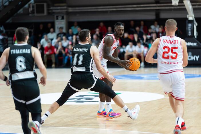 FIBA Čempionų lyga: Vilniaus „Rytas“ – Salonikų PAOK 85:62