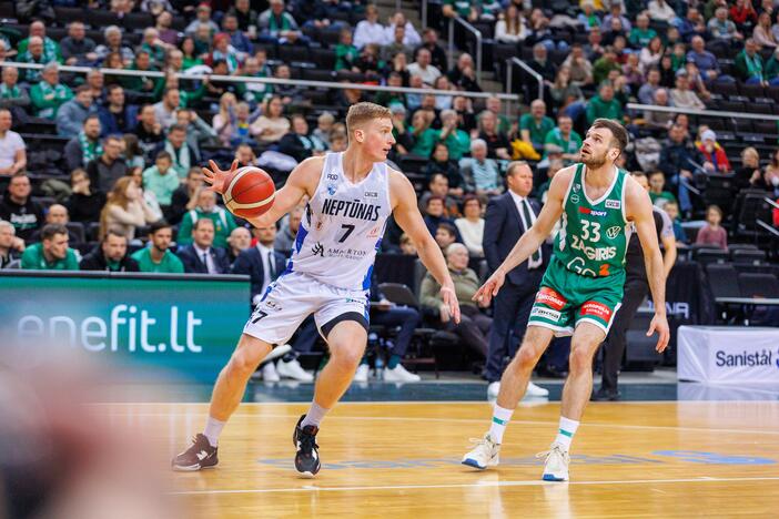 LKL: „Žalgiris“ – „Neptūnas“ 77:46