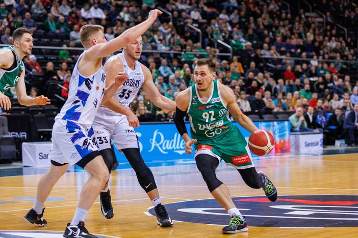 LKL: „Žalgiris“ – „Neptūnas“ 77:46