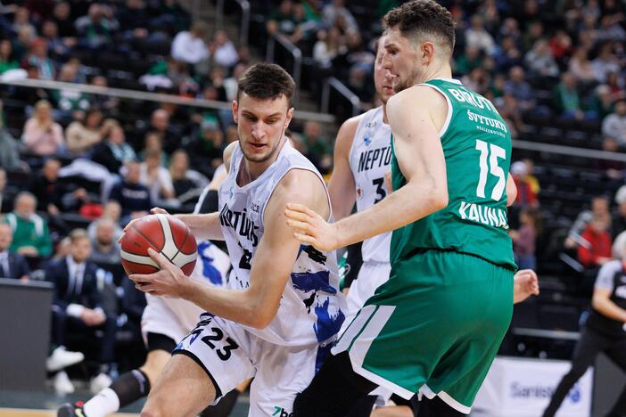 LKL: „Žalgiris“ – „Neptūnas“ 77:46