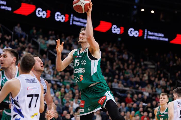 LKL: „Žalgiris“ – „Neptūnas“ 77:46