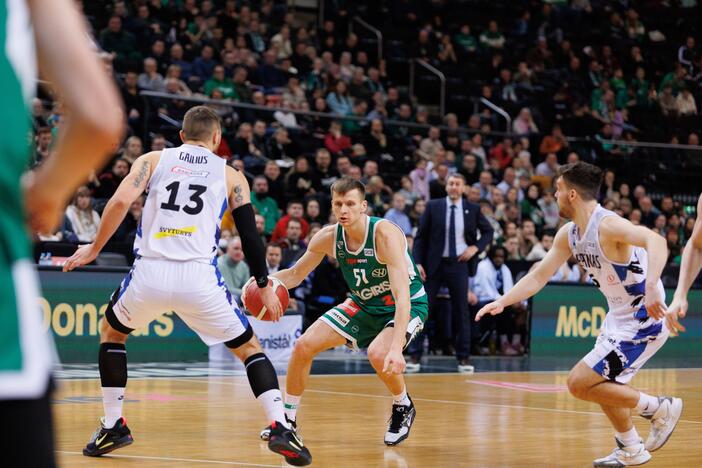 LKL: „Žalgiris“ – „Neptūnas“ 77:46