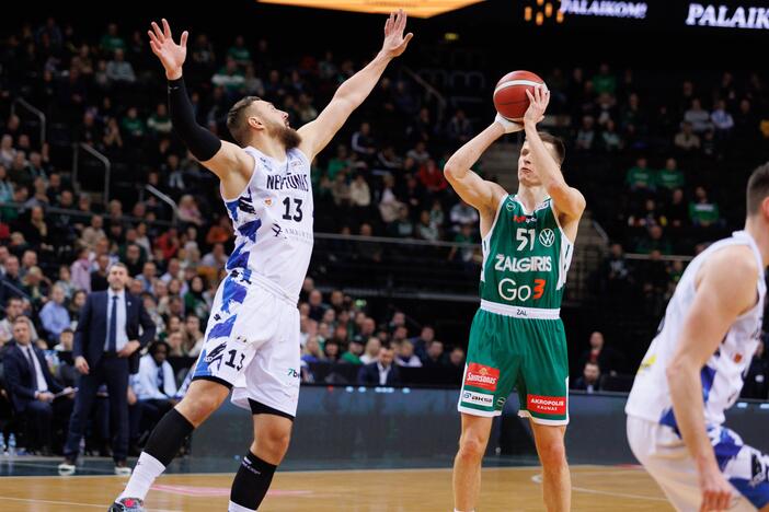 LKL: „Žalgiris“ – „Neptūnas“ 77:46