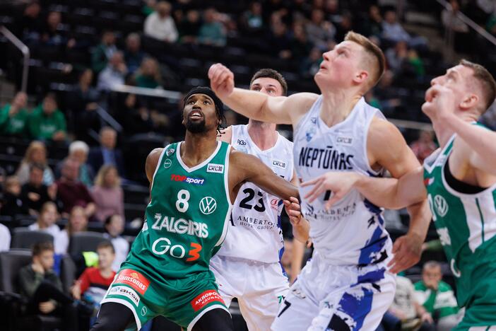 LKL: „Žalgiris“ – „Neptūnas“ 77:46