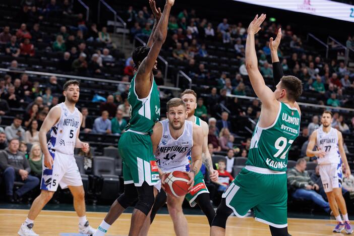 LKL: „Žalgiris“ – „Neptūnas“ 77:46