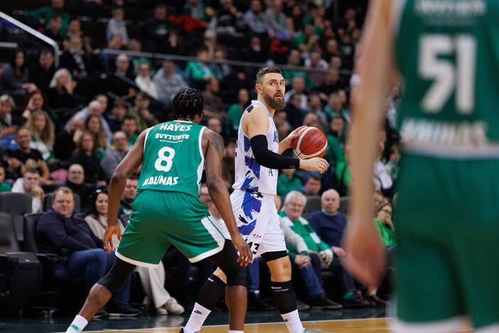 LKL: „Žalgiris“ – „Neptūnas“ 77:46