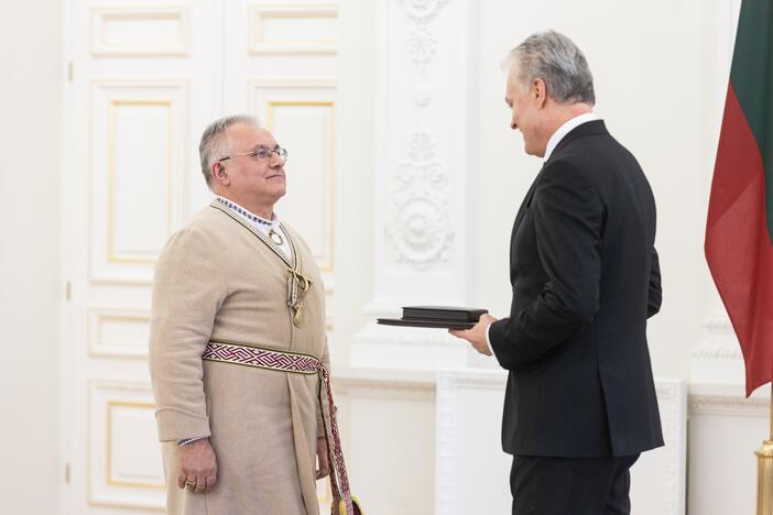 Nacionalinių kultūros ir meno bei Jono Basanavičiaus premijų įteikimas