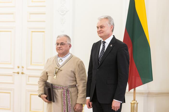 Nacionalinių kultūros ir meno bei Jono Basanavičiaus premijų įteikimas