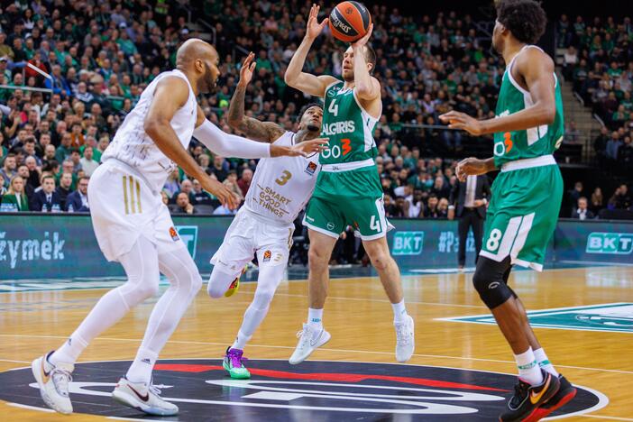 Eurolyga: Kauno „Žalgiris“ – Vilerbano ASVEL 85:67