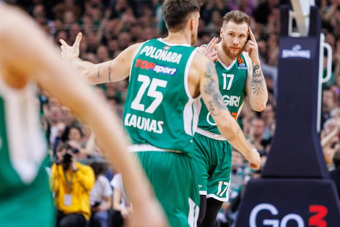 Eurolyga: Kauno „Žalgiris“ – Vilerbano ASVEL 85:67