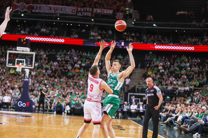 LKL finalas: Kauno „Žalgiris“ – Vilniaus „Rytas“ 95:80