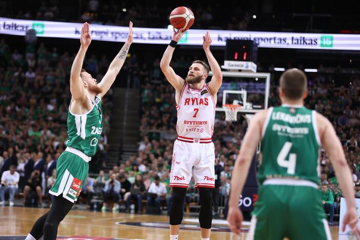 LKL finalas: Kauno „Žalgiris“ – Vilniaus „Rytas“ 95:80