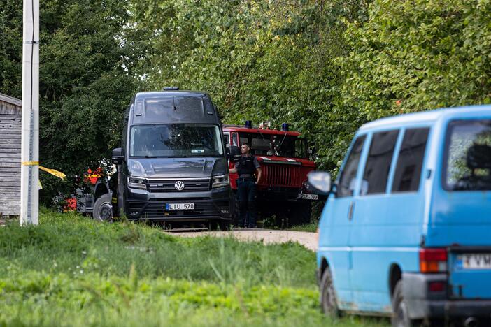 Automobilio sprogimo Molėtų rajone apylinkės