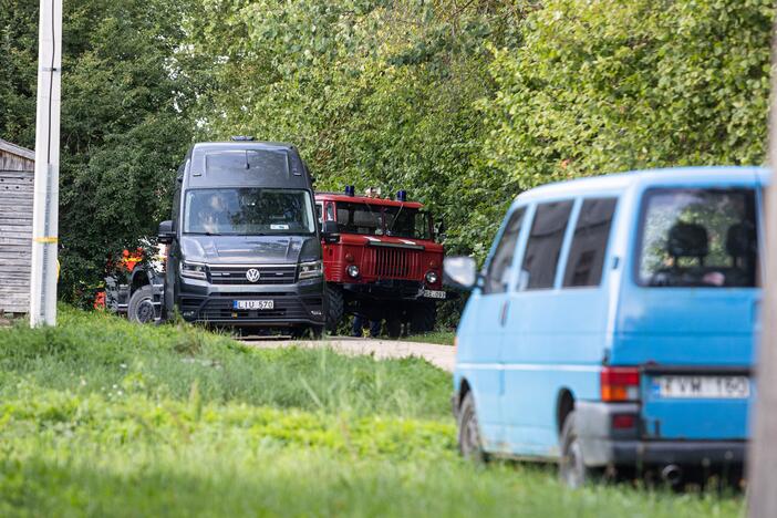 Automobilio sprogimo Molėtų rajone apylinkės