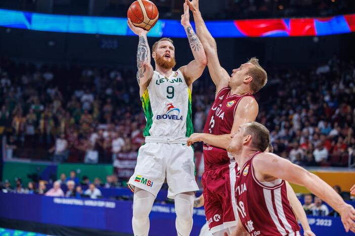 Pasaulio krepšinio čempionatas Filipinuose: Lietuva – Latvija 63:98