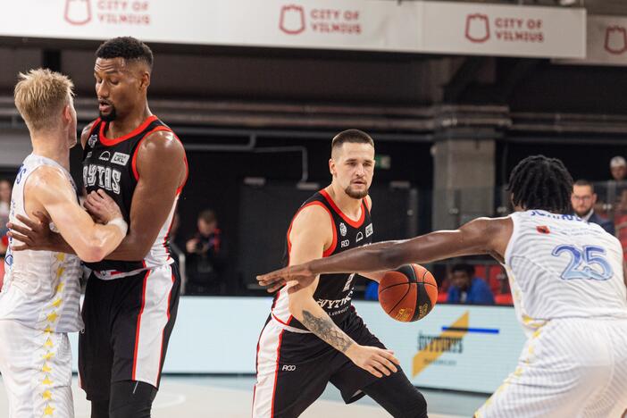 LKL: Vilniaus „Rytas“ – Pasvalio „Pieno žvaigždės“ 106:90