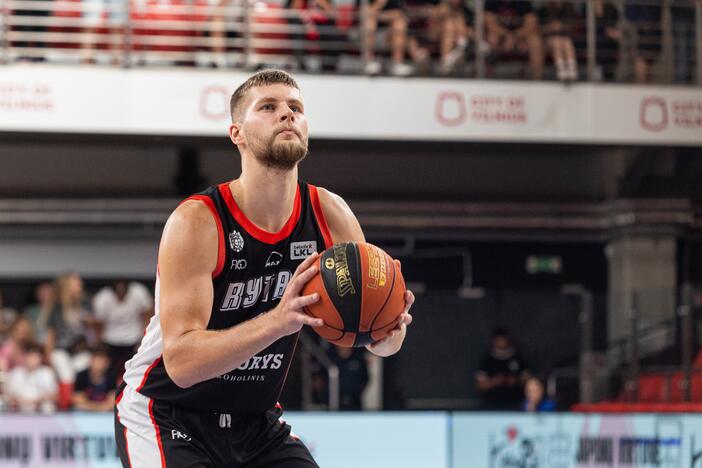 LKL: Vilniaus „Rytas“ – Pasvalio „Pieno žvaigždės“ 106:90