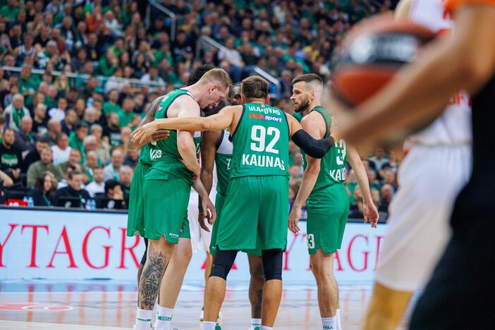 Eurolyga: Kauno „Žalgiris“  –  Belgrado „Crvena Zvezda“ 79:74