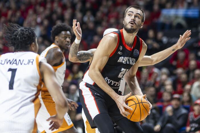 FIBA Čempionų lyga: Vilniaus „Rytas“ – Patrų „Prometheas“ 77:75