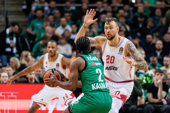 Eurolyga: Kauno „Žalgiris“  –  „Monaco“ 79:83