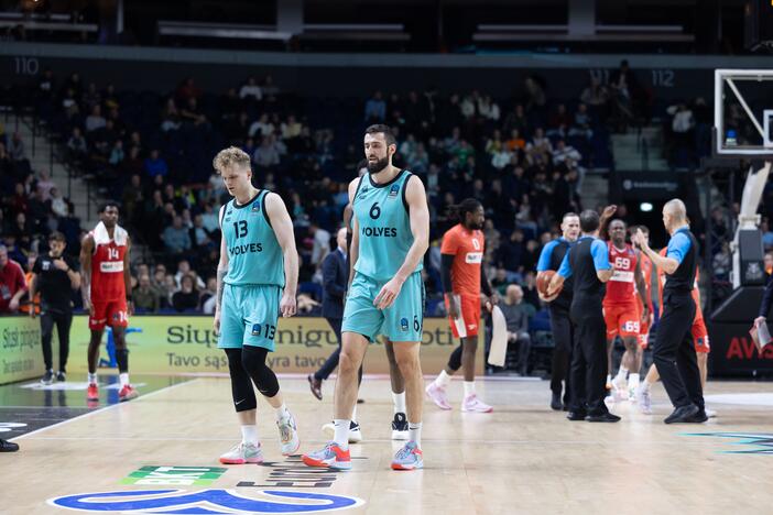 Europos taurė: Vilniaus „Wolves“ – Tel Avivo „Hapoel“ 81:89