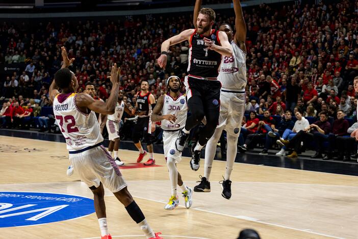 FIBA Čempionų lyga: Vilniaus „Rytas“ – Dižono JDA 79:77