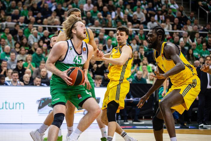 Eurolyga: Kauno „Žalgiris“ – Berlyno ALBA 77:71